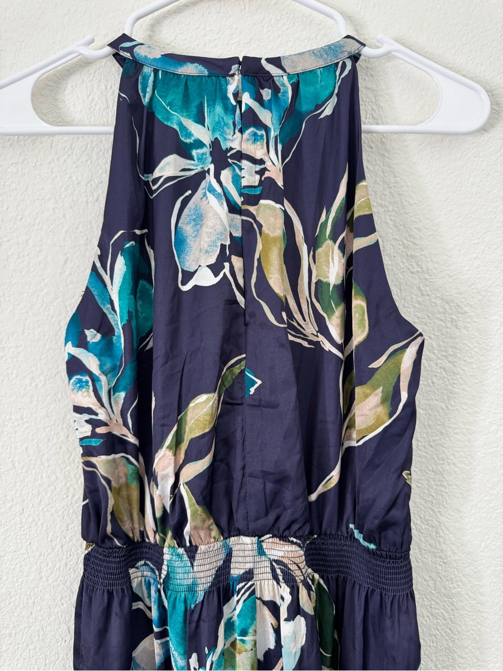 Nicole Miller New York Floral Halter Tiered Maxi Dress Women’s Small - Picture 5 of 6